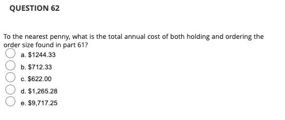 A large law firm uses an average of 45 packages