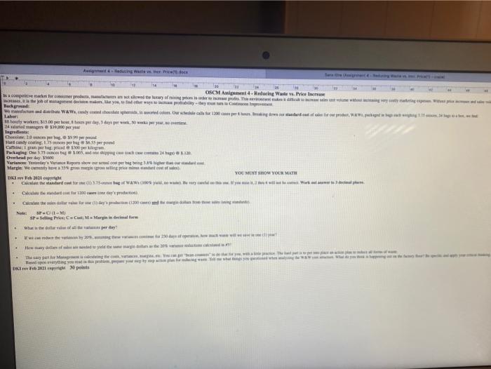 Augsung Warentes OSCM Alat 4.Reducing West Price