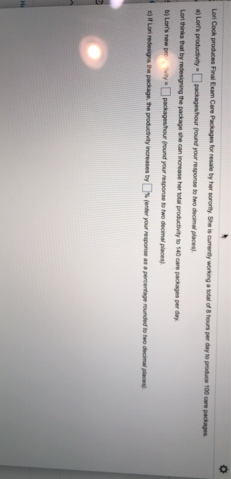 Lori Cook produces Final Exam Care Packages for