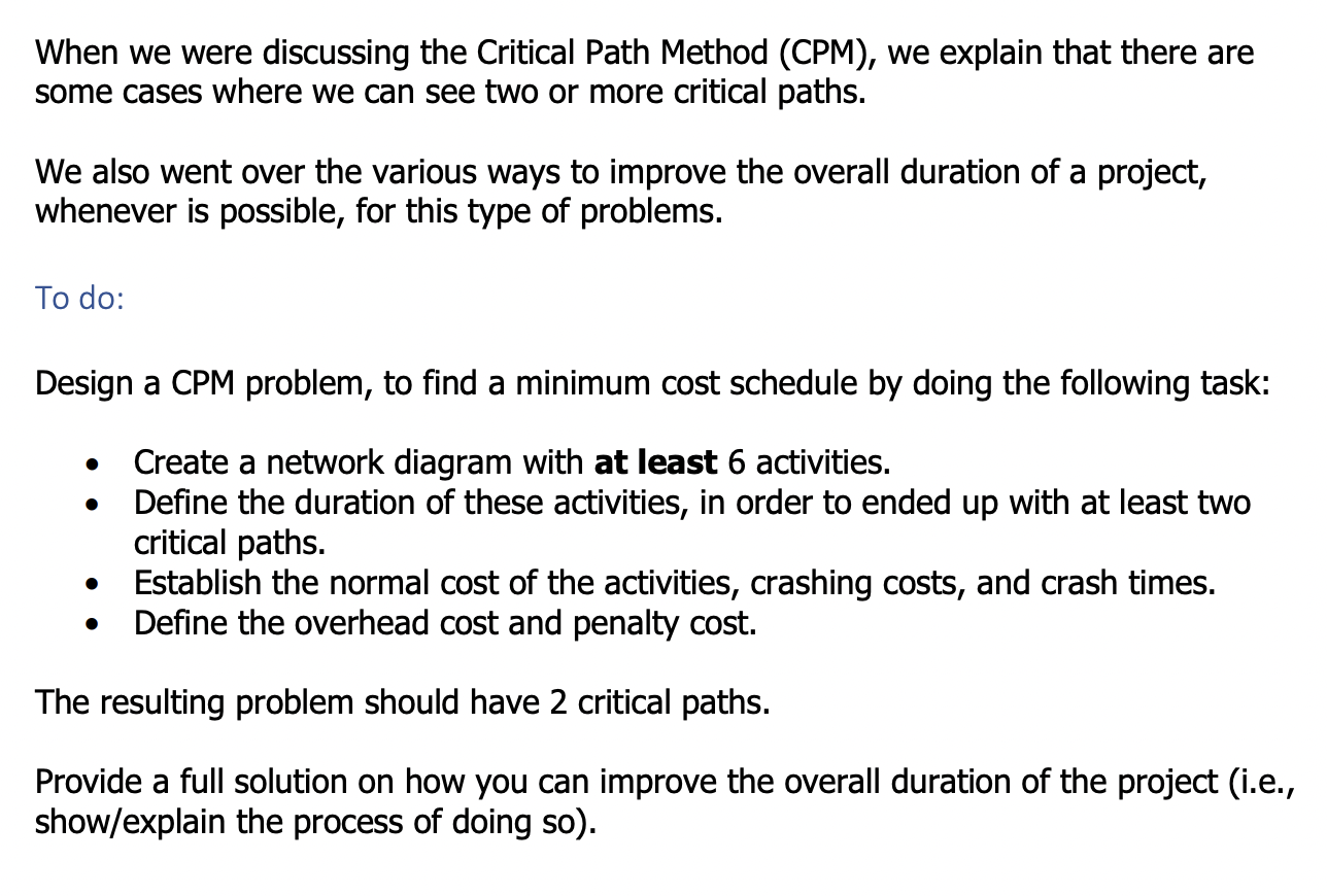 Please show work :D When we were discussing the