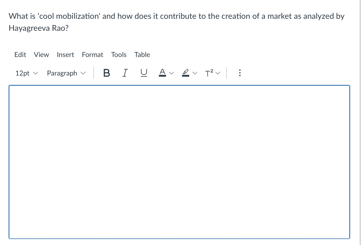 What is cool mobilization' and how does it