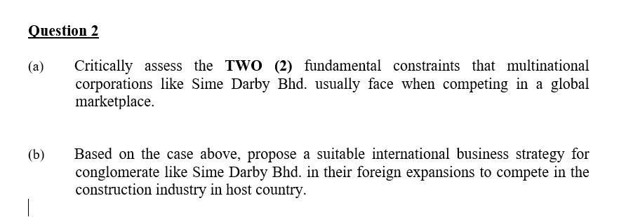 Sime Darby expected to ride on expansion plan