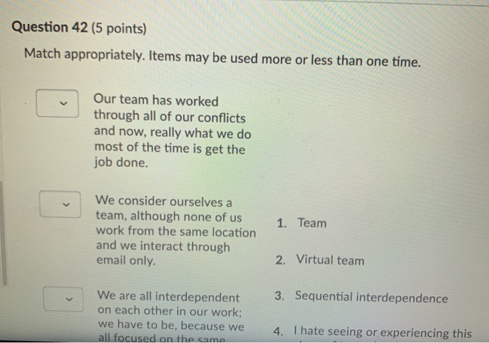 Question 39 (1 point) diversity refers to