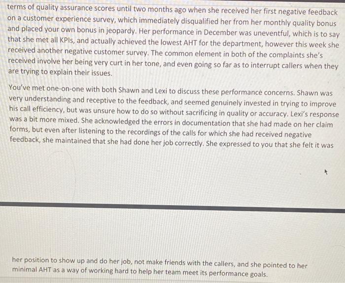 Case Study Chapter 4:the challenges of managing