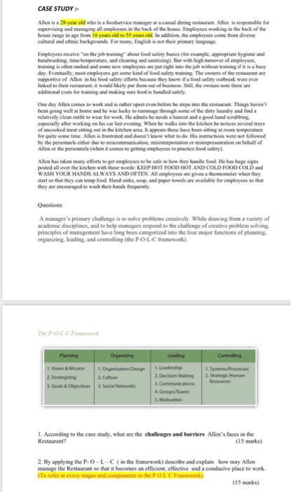 please read and answer the two question in the