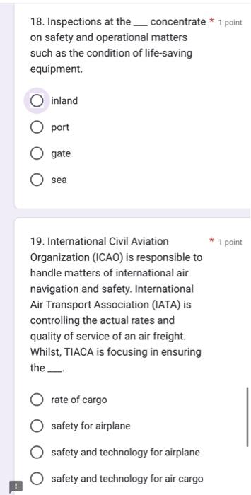 international logistics 16. Other nontariff