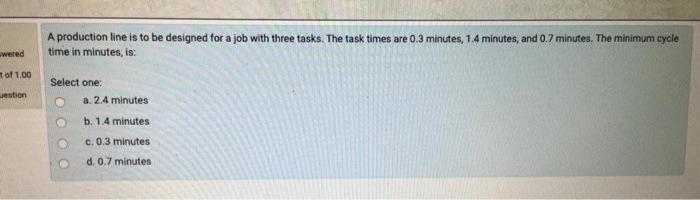Question 7 Which of these items would be most