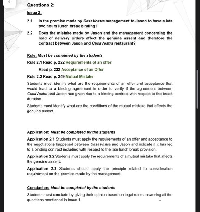 Case study 2: Jason has a long career in the food