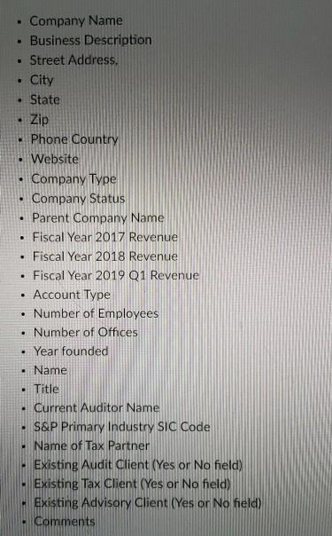 You are asked by a large accounting firm to