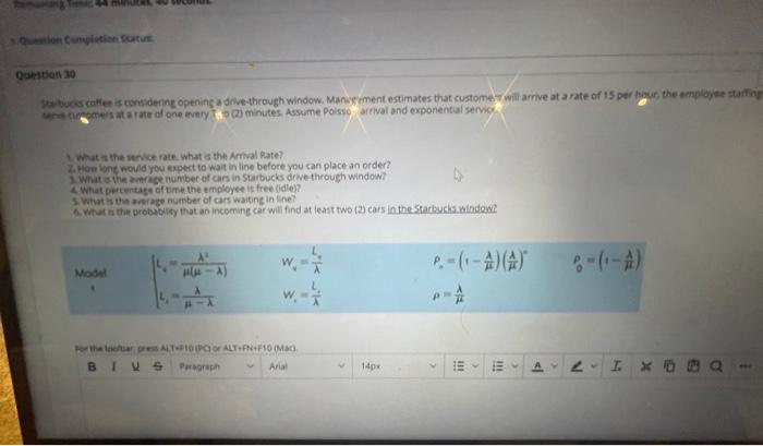 Question 30 boca come is considering opening a