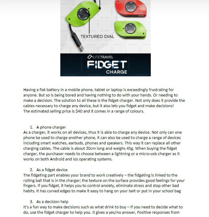 Uppgift 27Question 27 The manufacturers of the