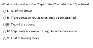 What is unique about the "Capacitated