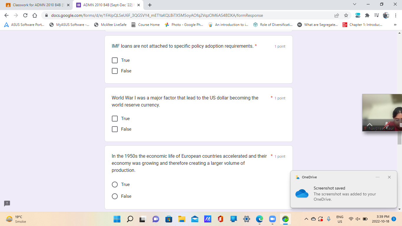 IMF Ioans are not attached to specific policy