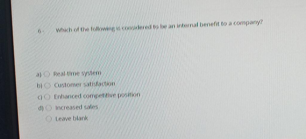 5- What is the reason for applying ERP in