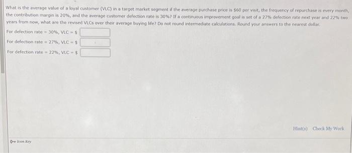 What is the average value of a loyal customer