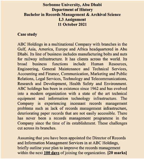 Sorbonne University, Abu Dhabi Department of