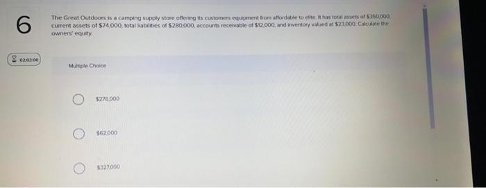 6 The Great Outdoors is a camping supply store