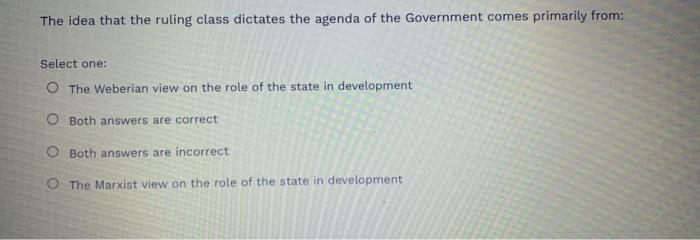 An example of a bilateral aid flow is: Select