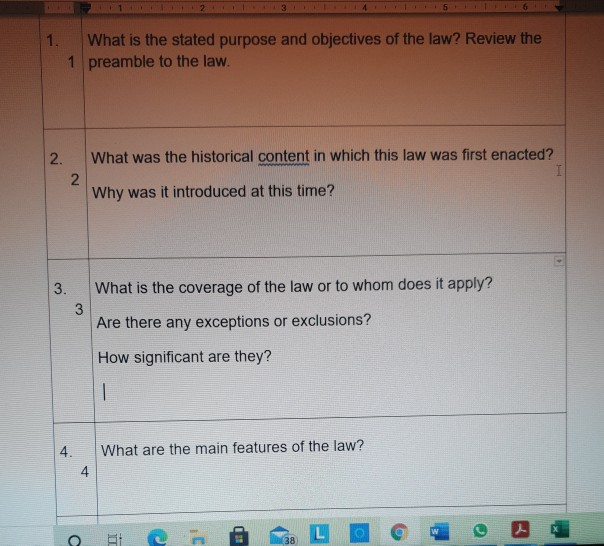 this is for occupational health and safety act