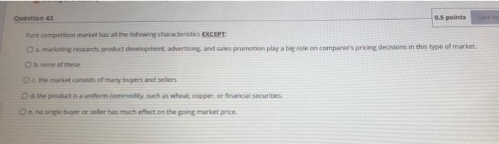 Moving to another question will save this