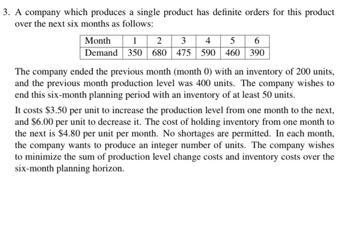 Use excel solver to solve this model. thanks 3. A
