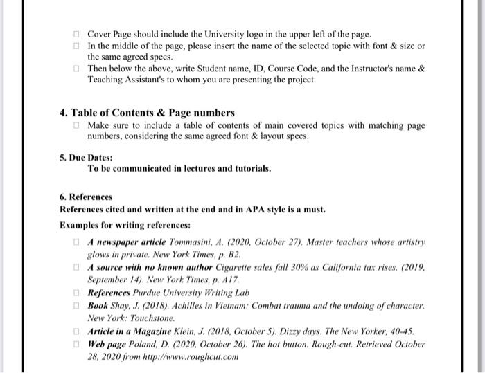 Introduction to Management (MGT101) Project