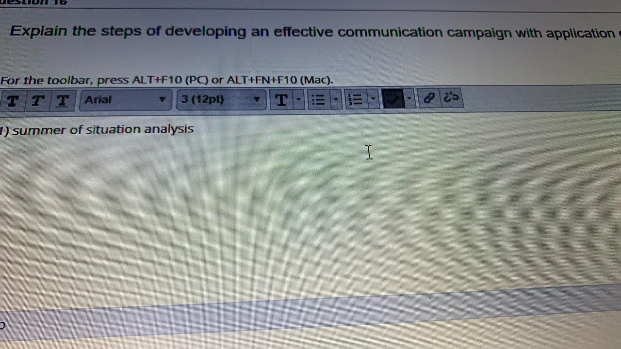 Explain the steps of developing an effective
