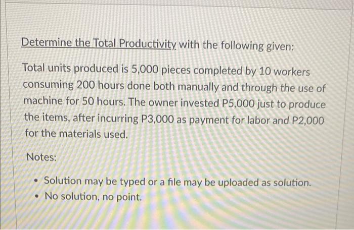 with complete solutions please Determine the