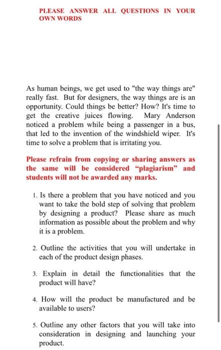 more explanation about 5 th question PLEASE