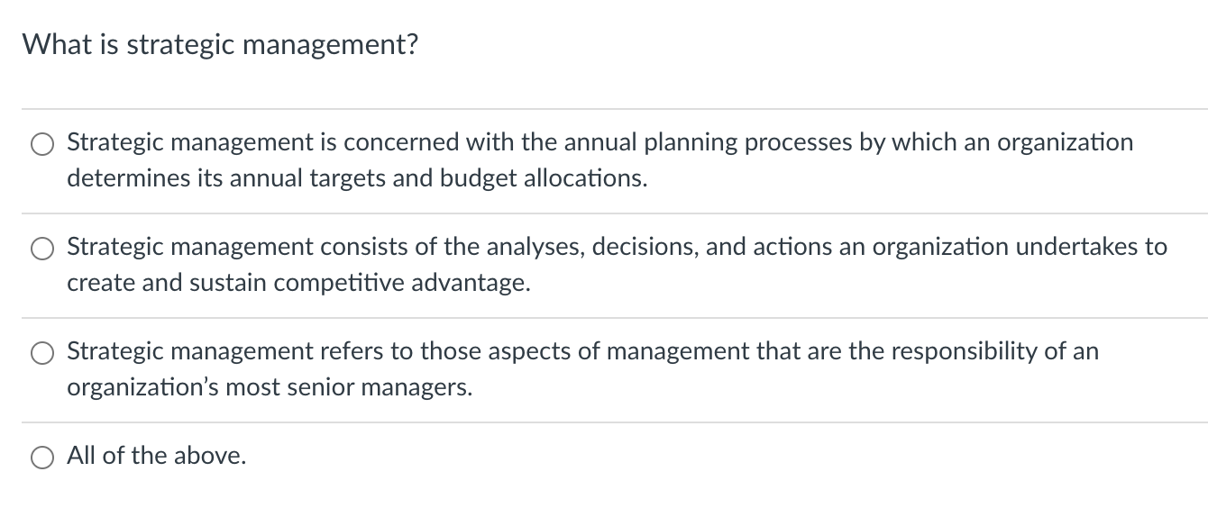 Operational effectiveness is necessary, but not