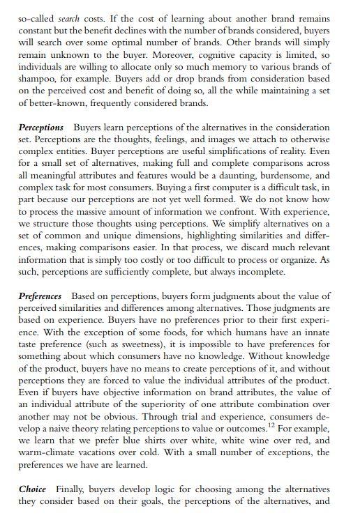 In Chapter 1 of the Kellogg Marketing book, we