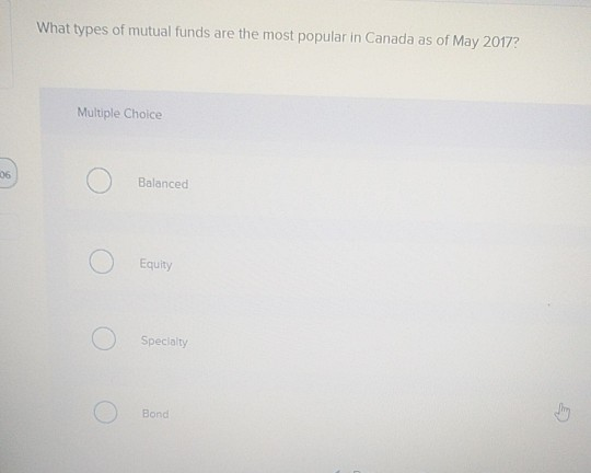 What types of mutual funds are the most popular