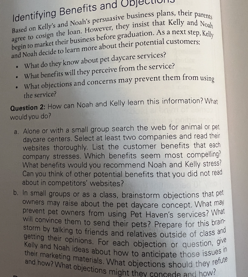 Identifying Benefits and Based on Kelly's and