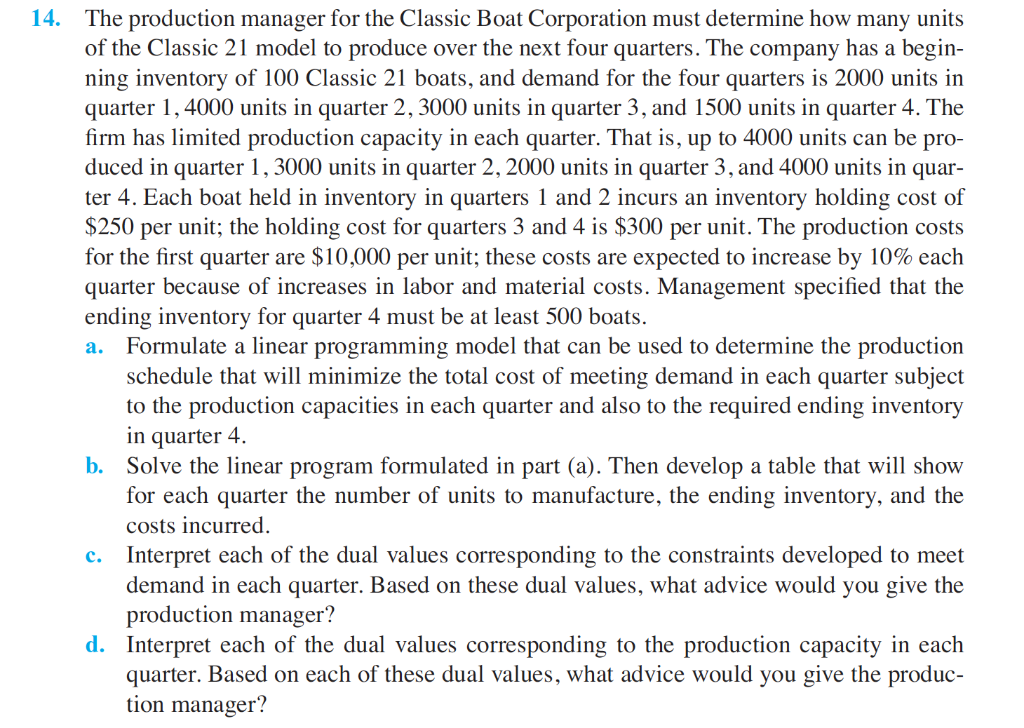 Please use excel and show step by step