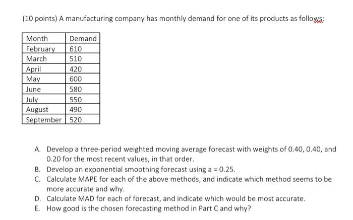 please solve the question clearly and simply. (10