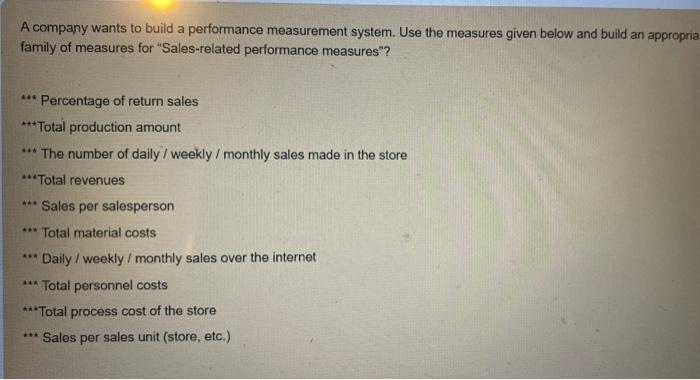 PRODUCTIVITY ANALYSIS A company wants to build a