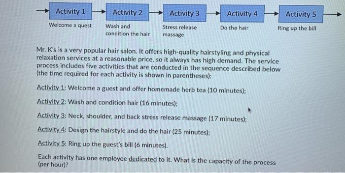 Activity 2 Activity 1 Welcome a quest Activity 3