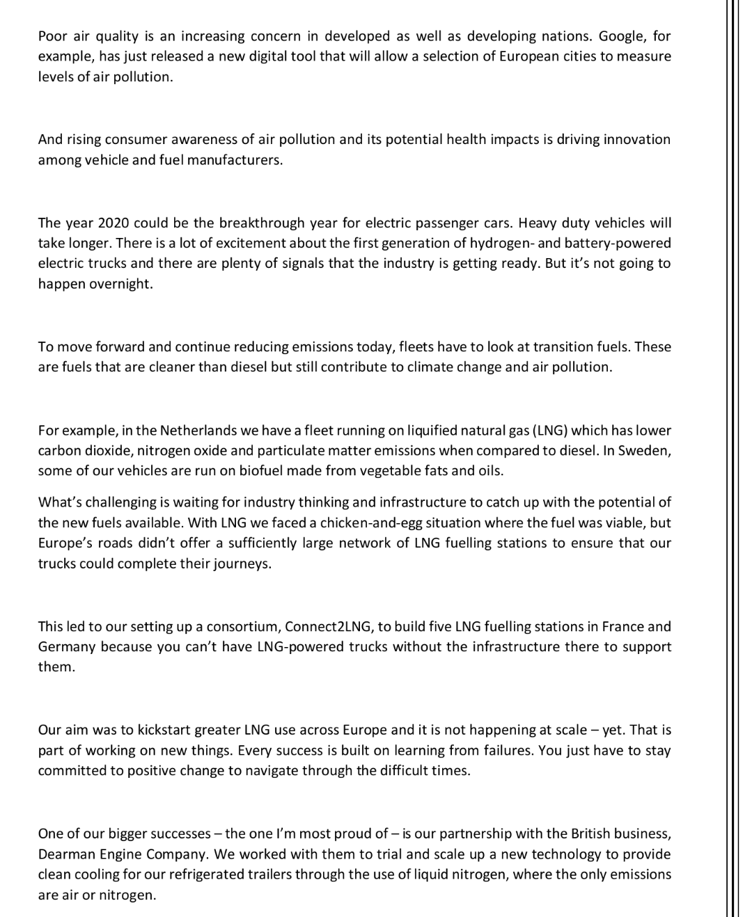 Supply chain management - please read the