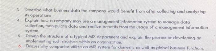 please answer question base on case study