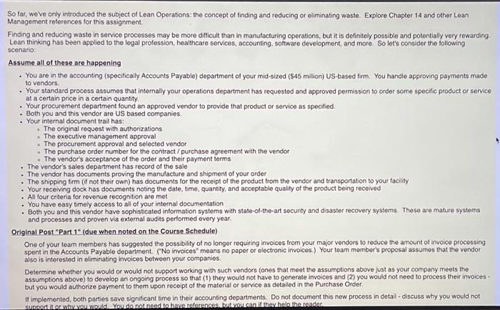 So far, weve only introduced the subject of Lean