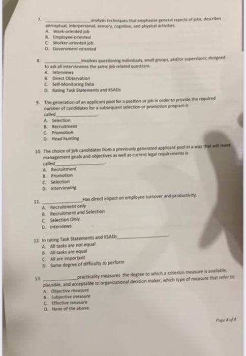 7. analysis techniques that emphasire general