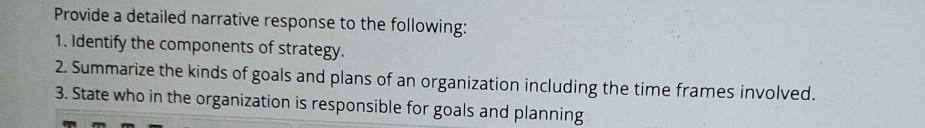 Provide a detailed narrative response to the