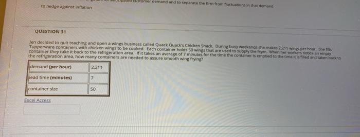 CD Colomer demand and to separate the firm from