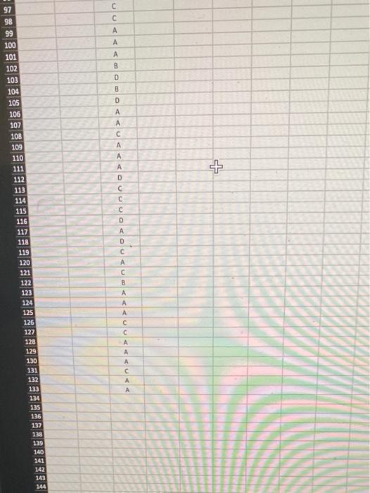 Click here for the Excel Data File a. The