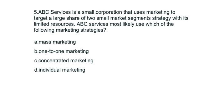 1. The notion of the Product Life Cycle can be