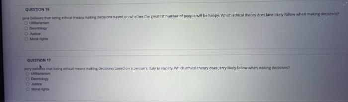 Qustron 17 Cesination qutstion 18