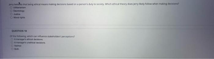 Qustron 17 Cesination qutstion 18