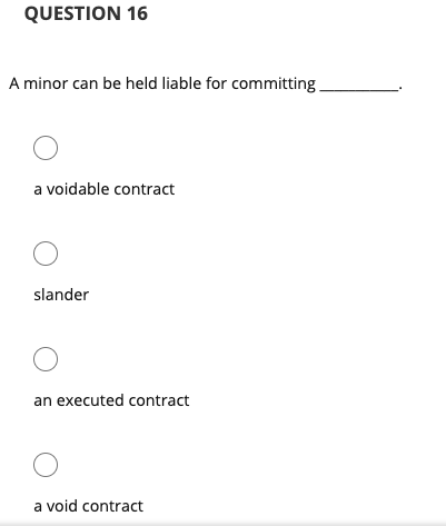 QUESTION 14 A mentally ill person may never