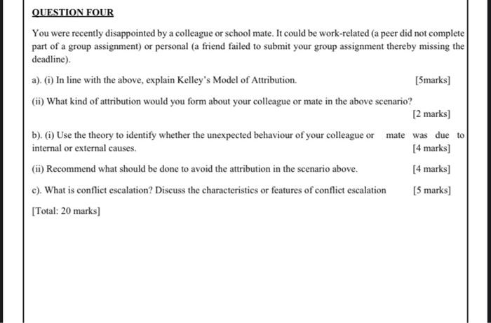 You were recently disappointed by a colleague or