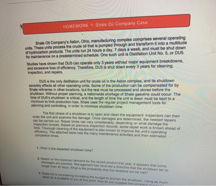 What is the formula for expected shut down time?